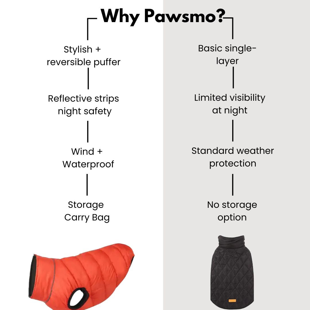 PawsMo Reversible Dog Jacket