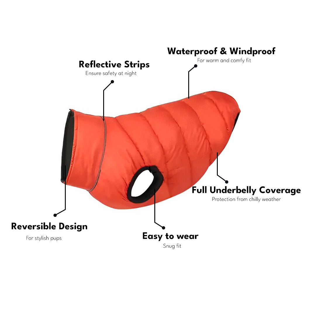 PawsMo Reversible Dog Jacket